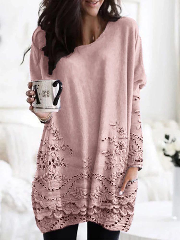 Lily™ Przytulny Sweter z Wzorem