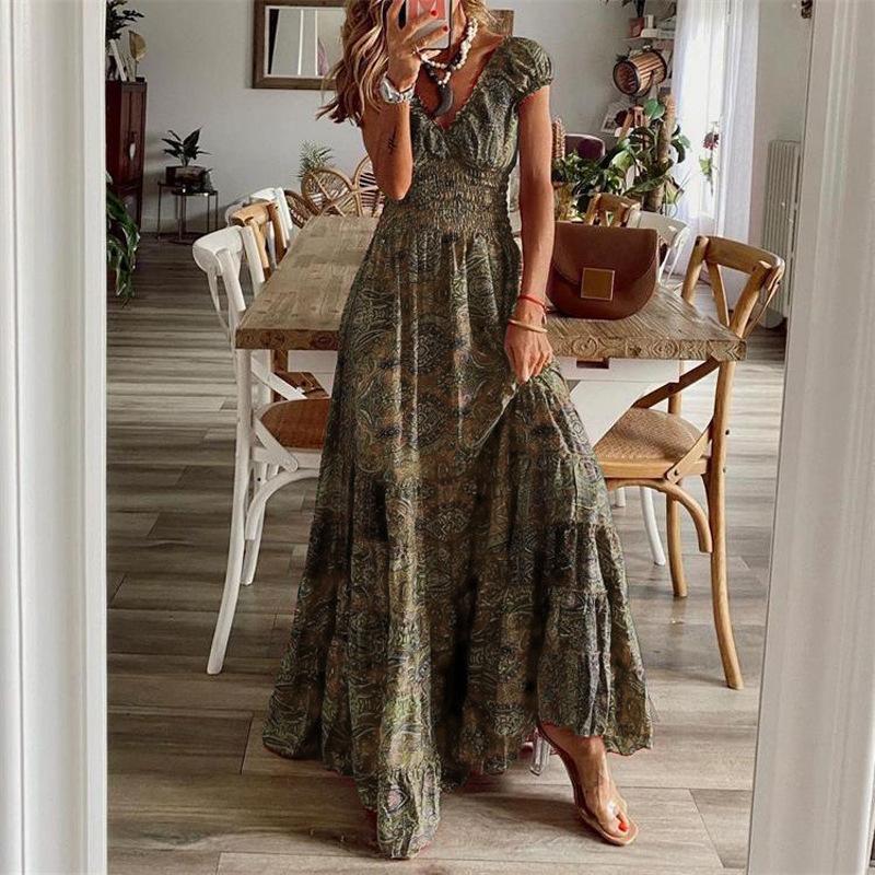 Sienna | Sukienka Maxi Kwiatowa Boho