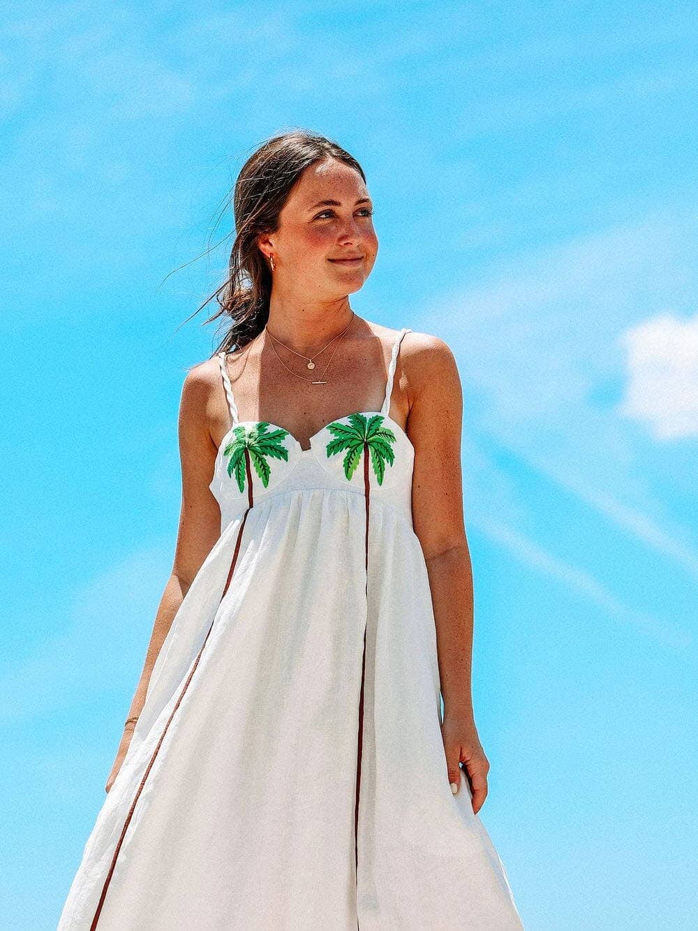 Zoe | Letnia Sukienka Maxi Slip