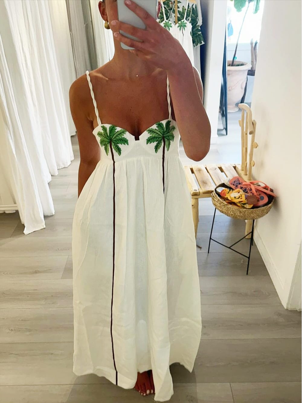 Zoe | Letnia Sukienka Maxi Slip