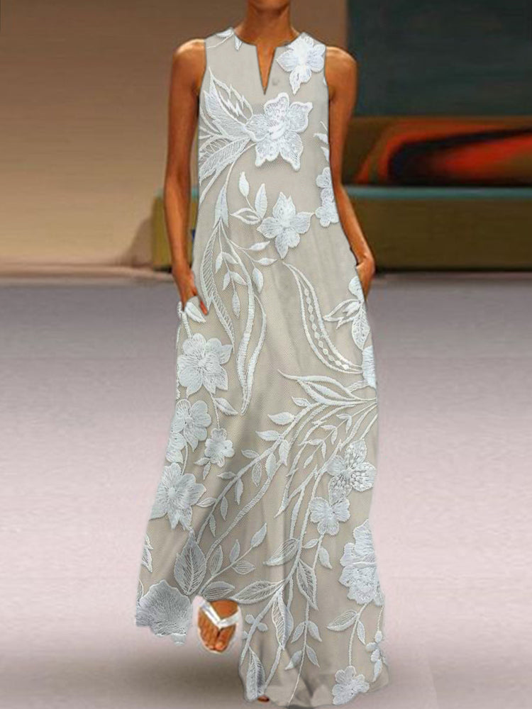 Camila™ Sukienka Wydrukowana Luxe