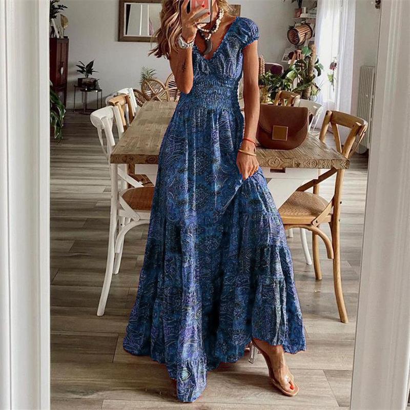 Sienna | Sukienka Maxi Kwiatowa Boho