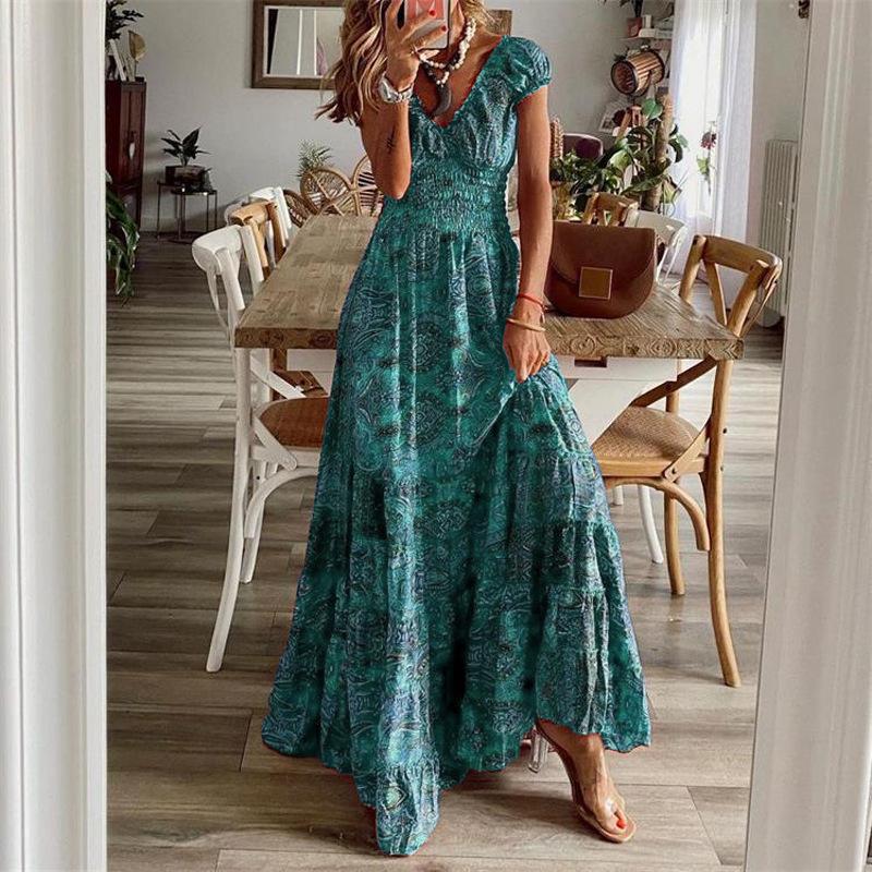Sienna | Sukienka Maxi Kwiatowa Boho