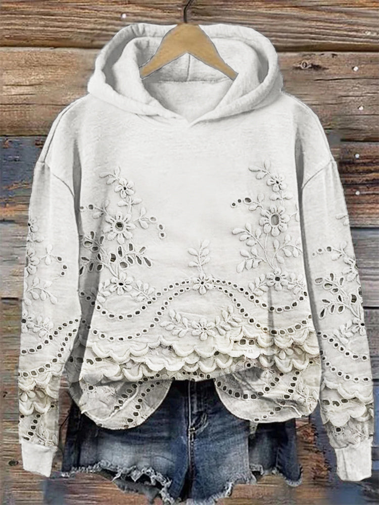 Emily™ Vintage Print Sweatshirt