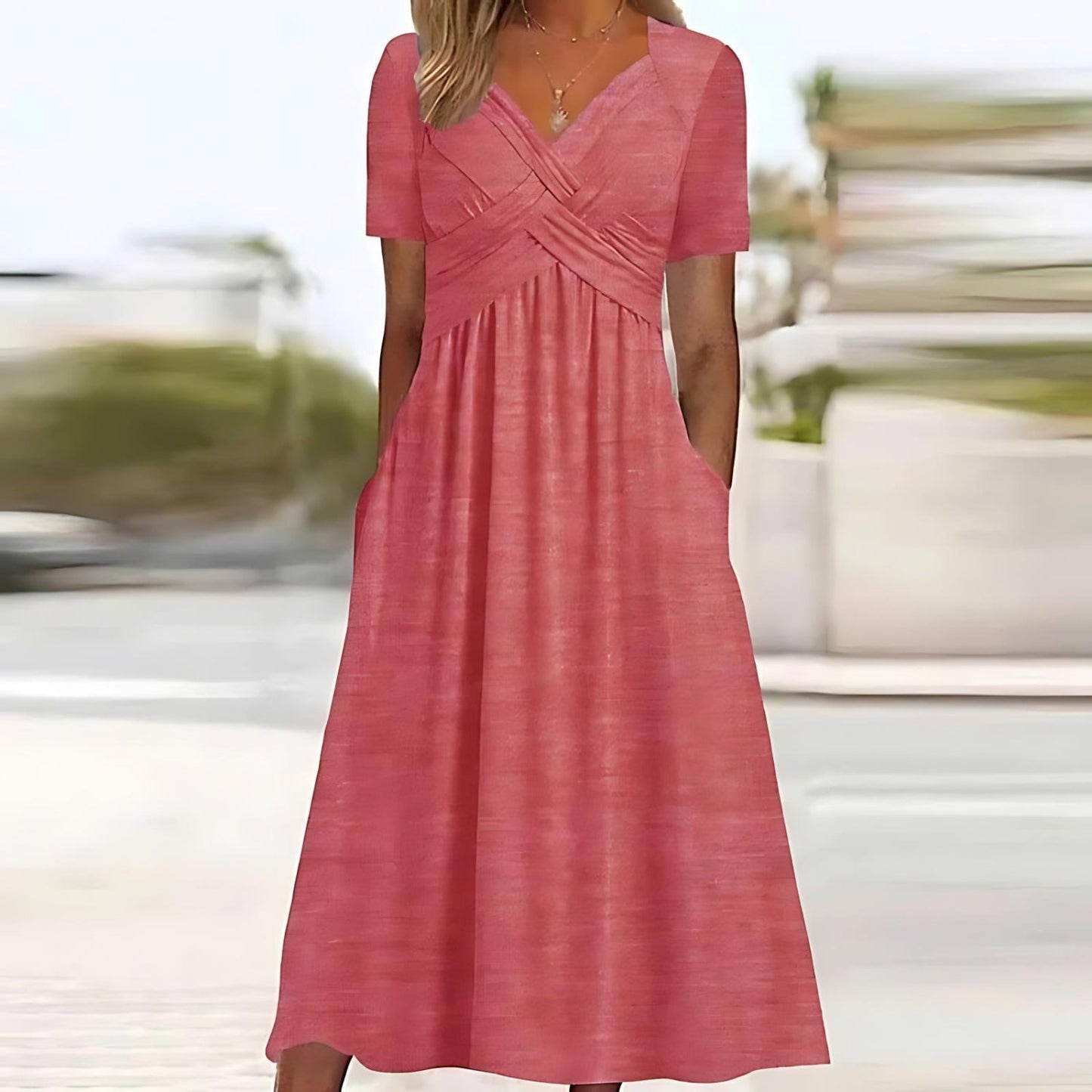 Anahi | Sukienka Midi Casual
