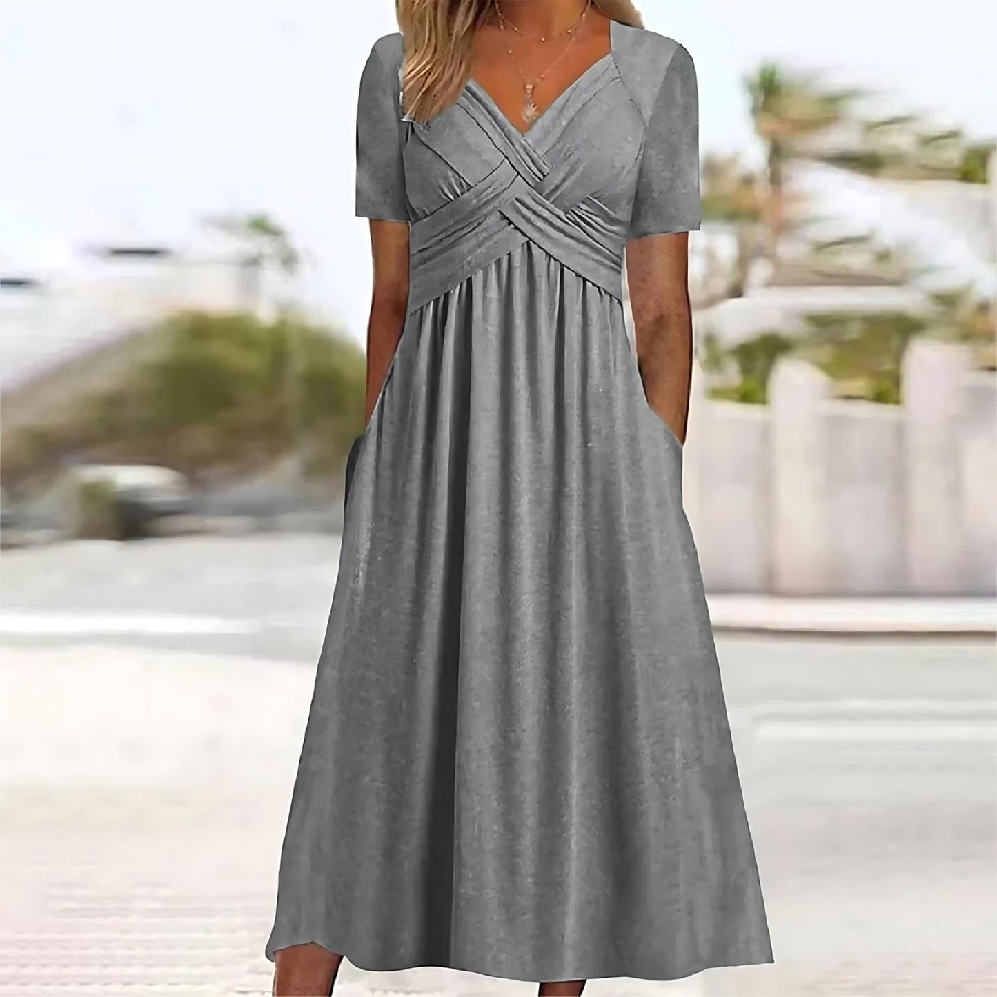 Anahi | Sukienka Midi Casual