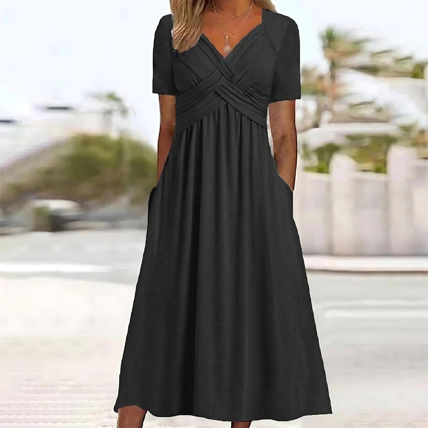 Anahi | Sukienka Midi Casual