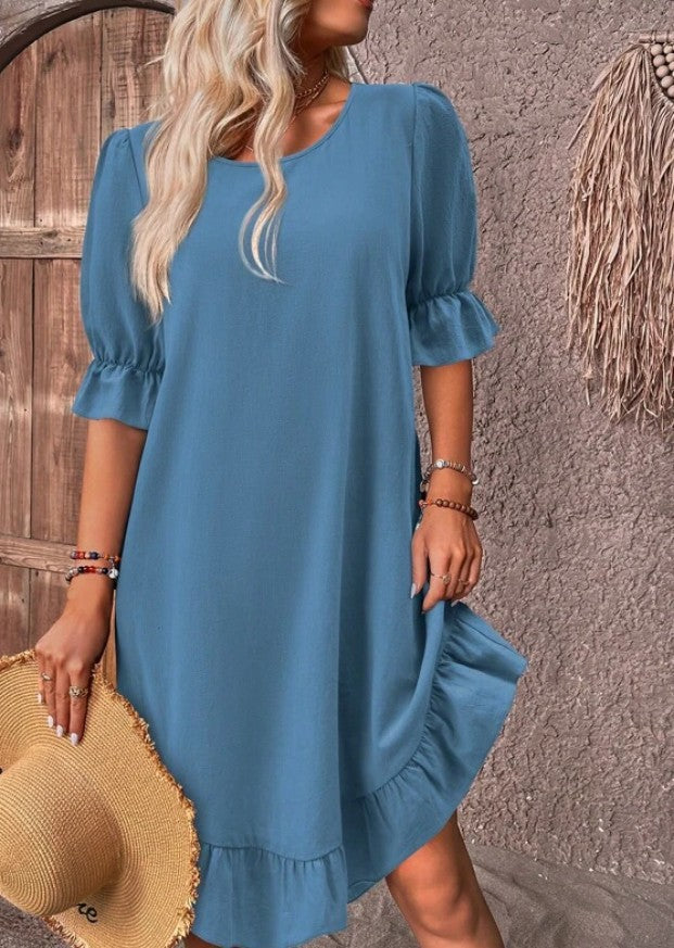 Kathy | Elegancka Midi Sukienka Esencja