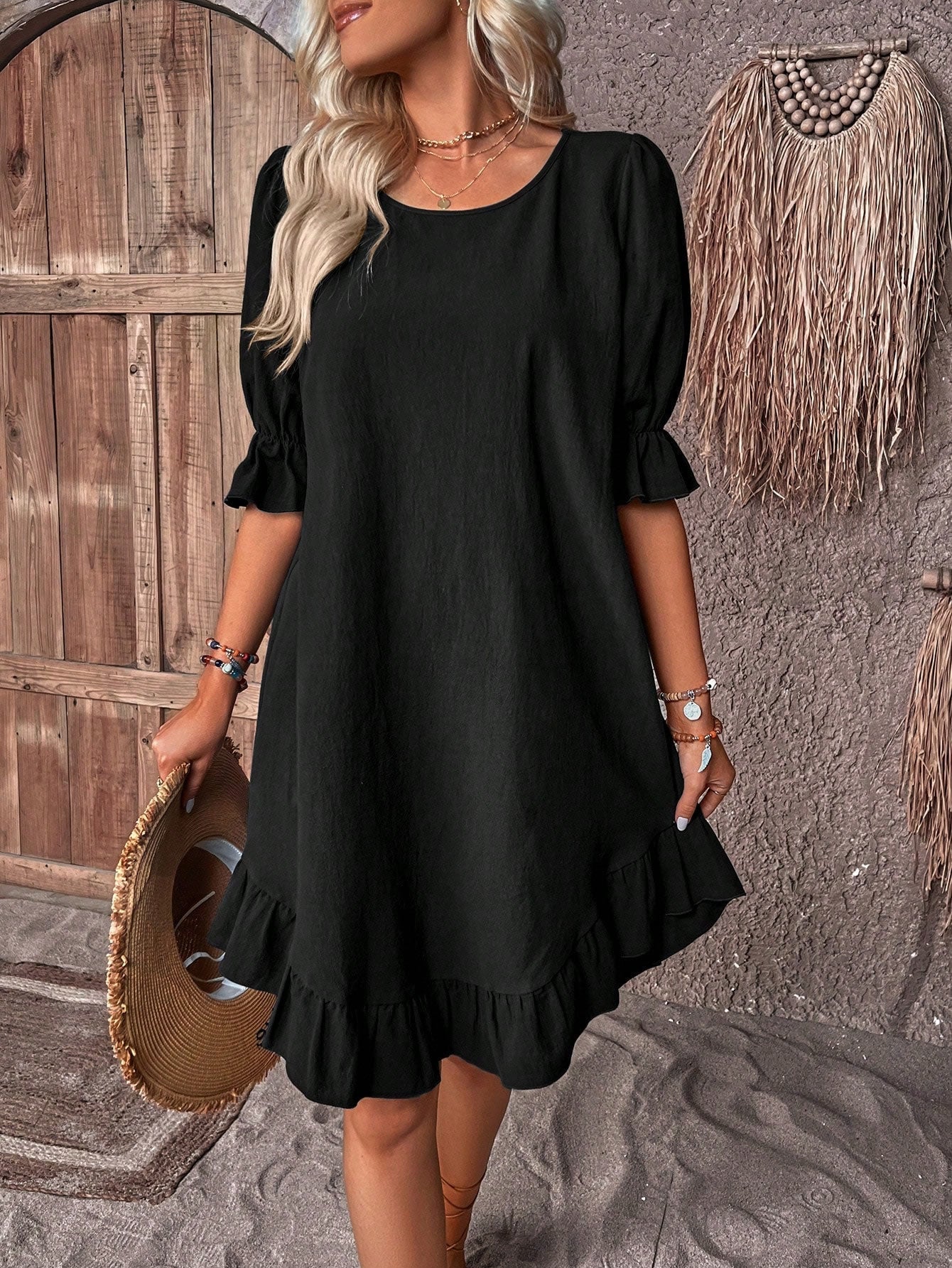 Kathy | Elegancka Midi Sukienka Esencja