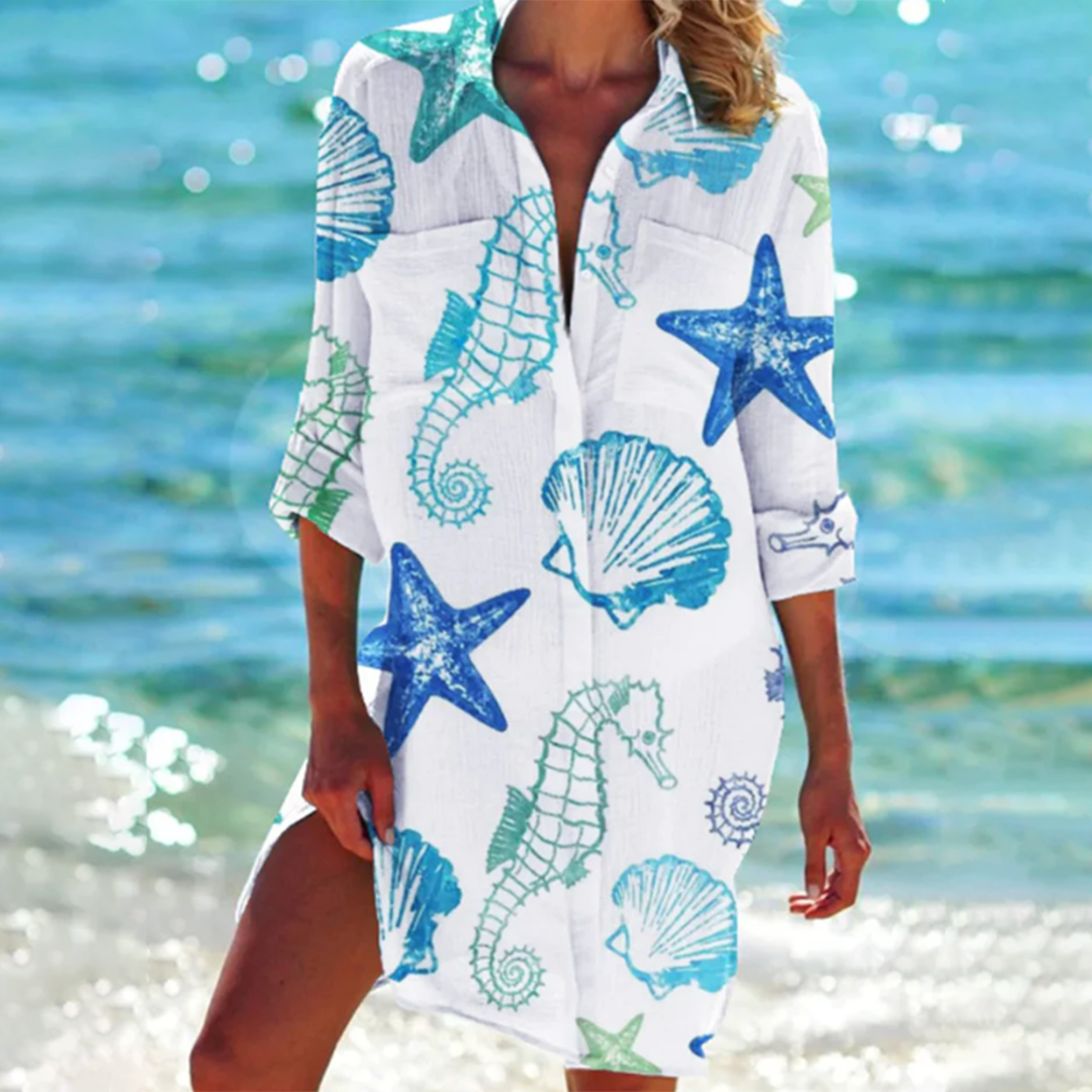 Valerie | Sukienka T-Shirt Tie-Dye Wibrantna