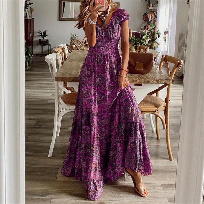 Sienna | Sukienka Maxi Kwiatowa Boho